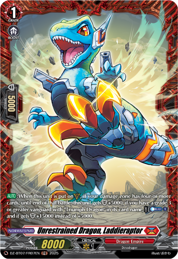 Unrestrained Dragon, Laddieraptor