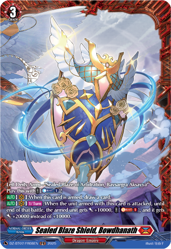Sealed Blaze Shield, Bowdhanath