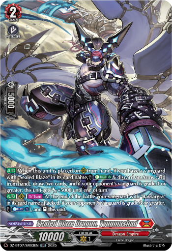 Sealed Blaze Dragon, Yyugmashad Sealed Blaze Dragon, Yyugmashad