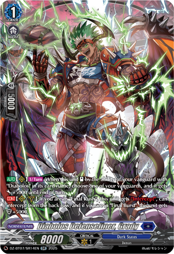 Diabolos Defenseliner, Grady