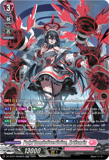 PolyPhonicOverDrive, Artisaria PolyPhonicOverDrive, Artisaria
