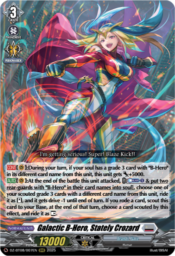 Galatic B-Hero, Stately Crozard
