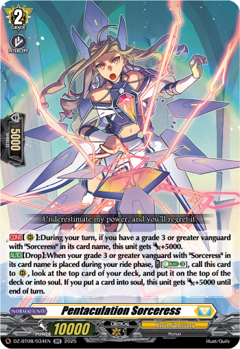 Pentaculation Sorceress