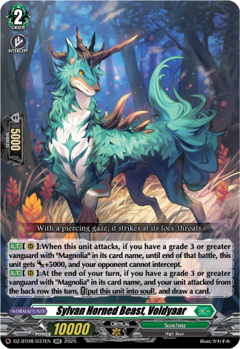 Sylvan Horned Beast, Voldyaar