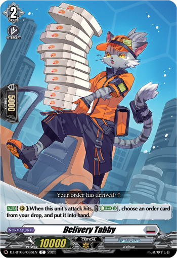Delivery Tabby Delivery Tabby