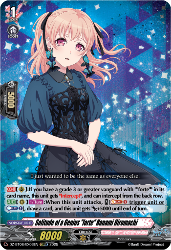 Solitude of a Genius "forte" Nanami Hiromachi Solitude of a Genius "forte" Nanami Hiromachi