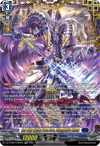 One Who Walks From Zero, Blangdmire Nexus