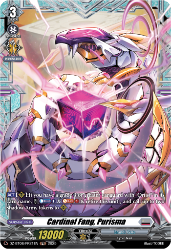 Cardinal Fang, Purisma