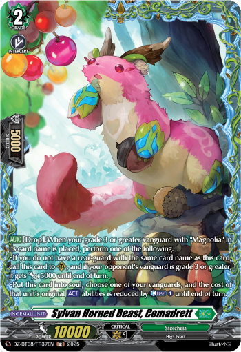 Sylvan Horned Beast, Comadrett