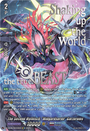 The Second Mythisch, "Midgardsormr" Garzorums