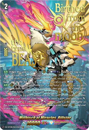 Mythisch of Miracles, Rifistor