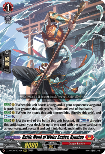 Battle Monk of Water Scales, Ryuutou Battle Monk of Water Scales, Ryuutou