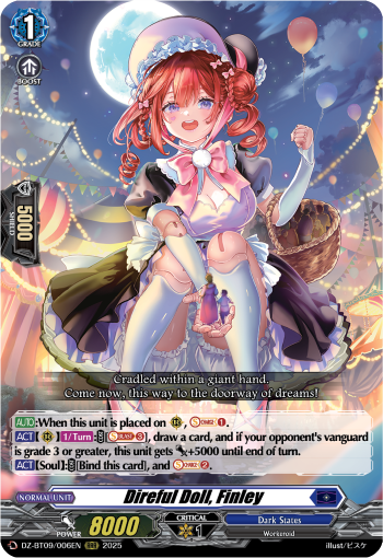 Direful Doll, Finley Direful Doll, Finley