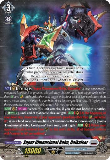 Super Dimensional Robo, Daikaiser
