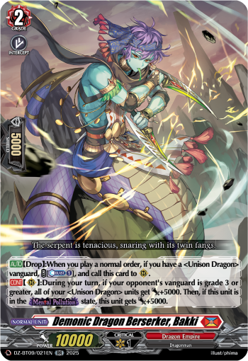 Demonic Dragon Berserker, Bakki Demonic Dragon Berserker, Bakki