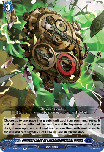 Ancient Clock of Extradimensional Hands Ancient Clock of Extradimensional Hands