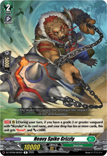 Heavy Spike Grizzly Heavy Spike Grizzly