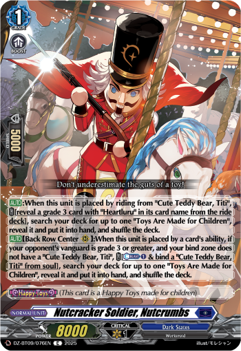 Nutcracker Soldier, Nutcrumbs