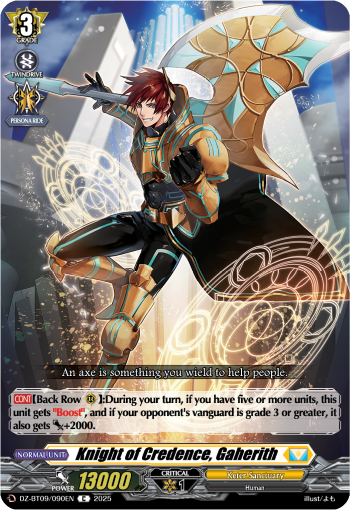 Knight of Credence, Gaherith Knight of Credence, Gaherith