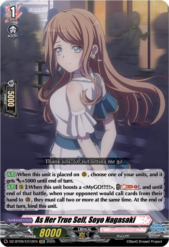 As Her True Self, Soyo Nagasaki