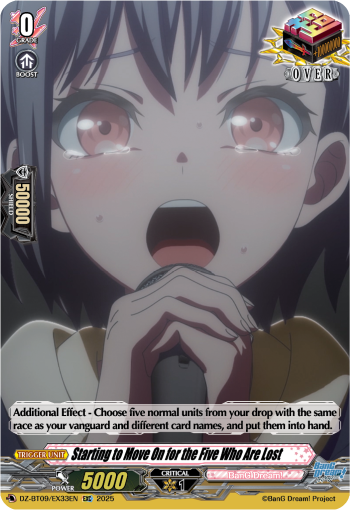 Starting to Move On for the Five Who Are Lost