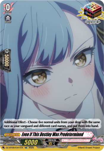 Even If This Destiny Was Predetermined