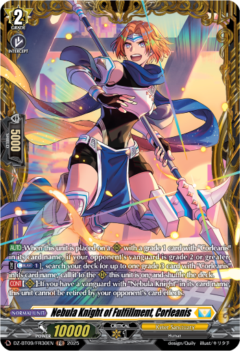 Nebula Knight of Fulfillment, Corleanis Nebula Knight of Fulfillment, Corleanis
