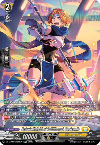 Nebula Knight of Fulfillment, Corleanis