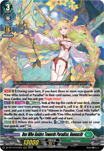 One Who Guides Towards Paradise, Nannaclir