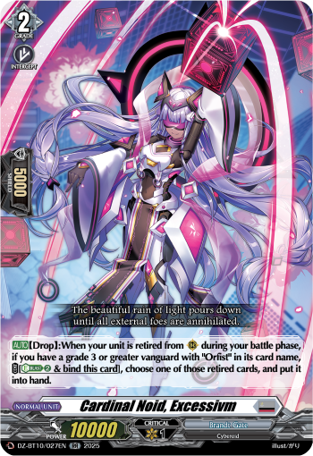 Cardinal Noid, Excessivm