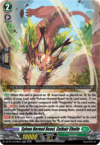 Sylvan Horned Beast, Cathair Cheile Sylvan Horned Beast, Cathair Cheile