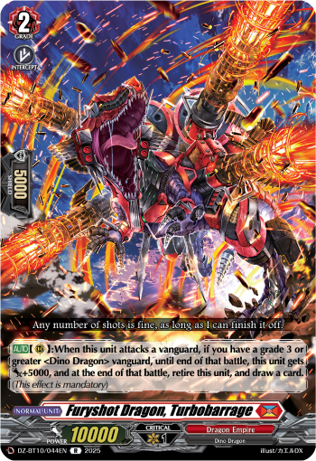 Furyshot Dragon, Turbobarrage