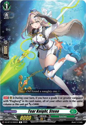 Tear Knight, Steno Tear Knight, Steno