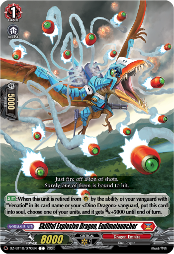 Skillful Explosive Dragon, Eudimolauncher