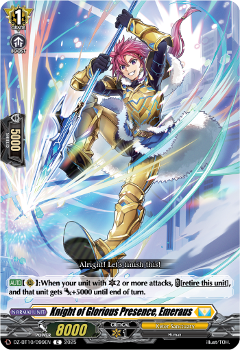 Knight of Glorious Presence, Emeraus Knight of Glorious Presence, Emeraus
