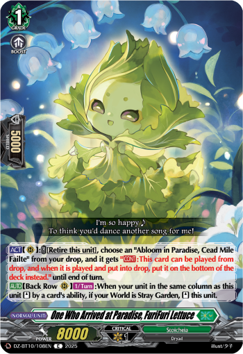 One Who Arrived at Paradise, FuriFuri Lettuce