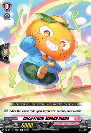 Juicy-Fruity, Manda Rinda