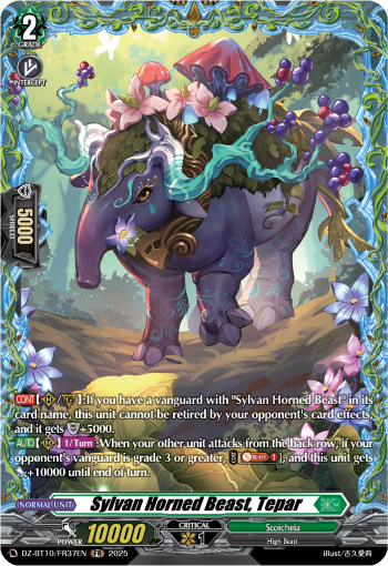 Sylvan Horned Beast, Tepar Sylvan Horned Beast, Tepar