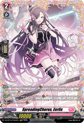 SpreadingChorus, Eerlis SpreadingChorus, Eerlis