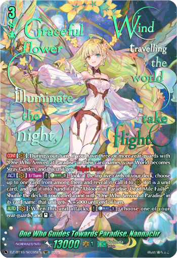 One Who Guides Towards Paradise, Nannaclir