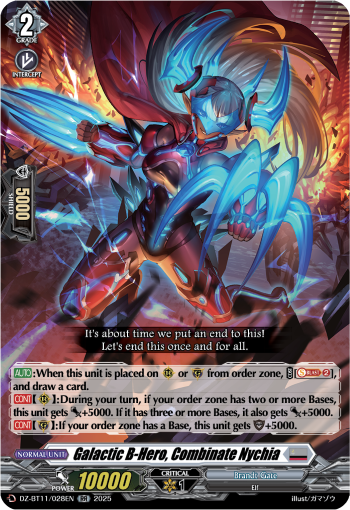 Galactic B-Hero, Combinate Nychia