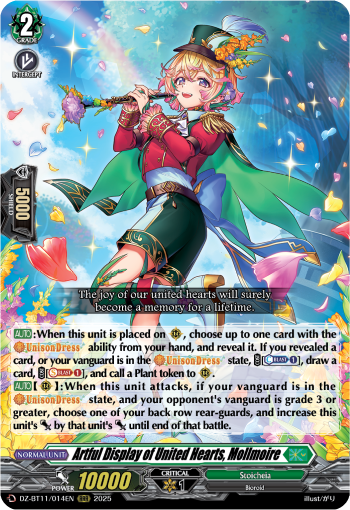 Artful Display of United Hearts, Mollmoire