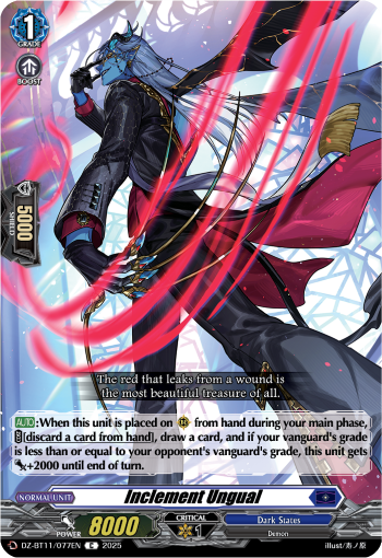 Inclement Ungual Inclement Ungual