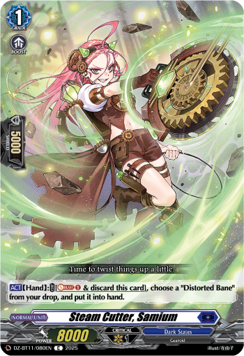 Steam Cutter, Samium Steam Cutter, Samium