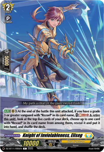 Knight of Inviolableness, Eliseg Knight of Inviolableness, Eliseg