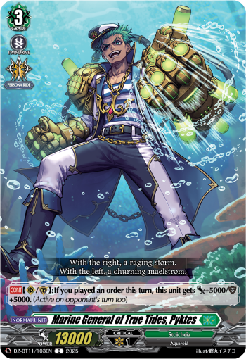Marine General of True Tides, Pyktes Marine General of True Tides, Pyktes