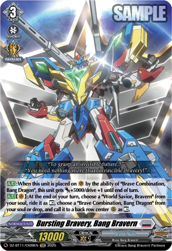 Bursting Bravery, Bang Bravern Bursting Bravery, Bang Bravern