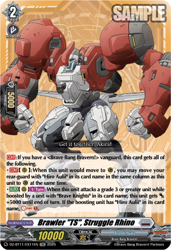 Brawler "TS", Struggle Rhino