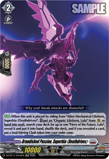 Brandished Passion, Superbia (Deathdrives)