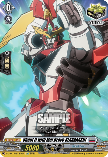 Shout It with Me! Brave SLAAAAASH!